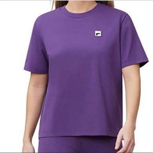 FILA | Purple Crop T-shirt